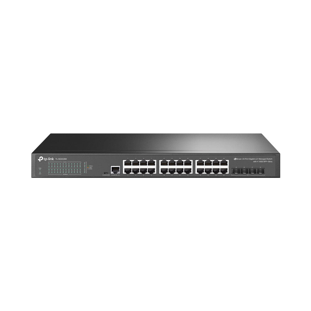 TP-LINK 24-PORT GBE, 4SFP+ OMADA CLOUD SWITCH - image 2