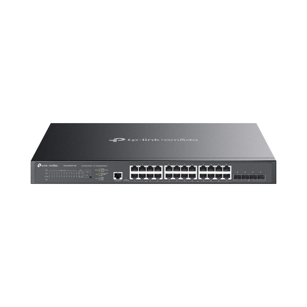 TP-LINK 24-PORT 2.5GB,4P 10GB SFP, L2+ MAN 16P... - image 2