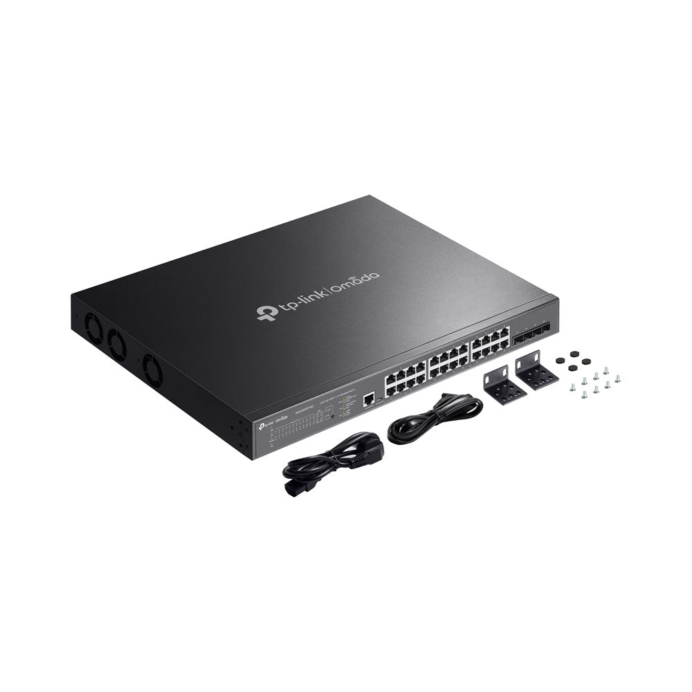TP-LINK 24-PORT 2.5GB,4P 10GB SFP, L2+ MAN 16P... - image 4