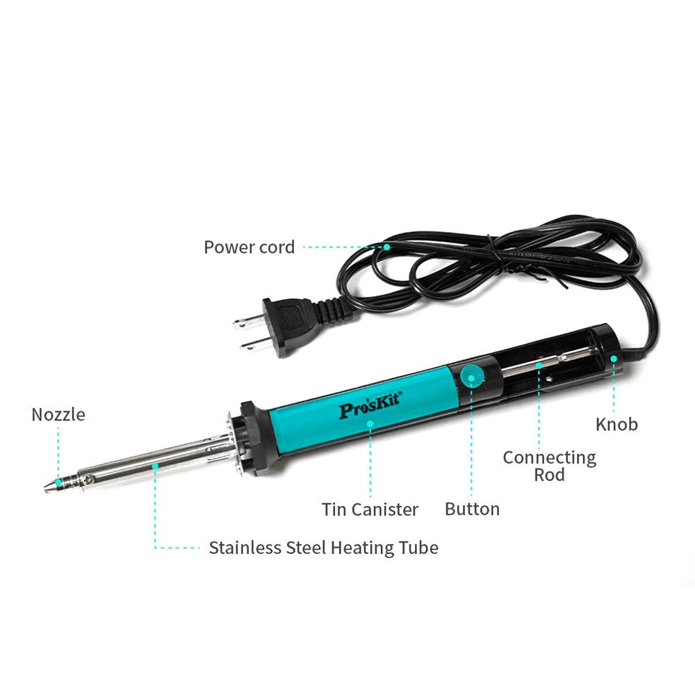PROSKIT SI-211B 40W 2-IN-1 SOLDERING AND DESOLDERING PUMP - image 5