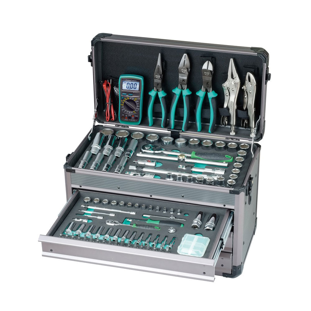 PROSKIT 124-PIECE DRIVER SOCKET TOOL KIT - image 2