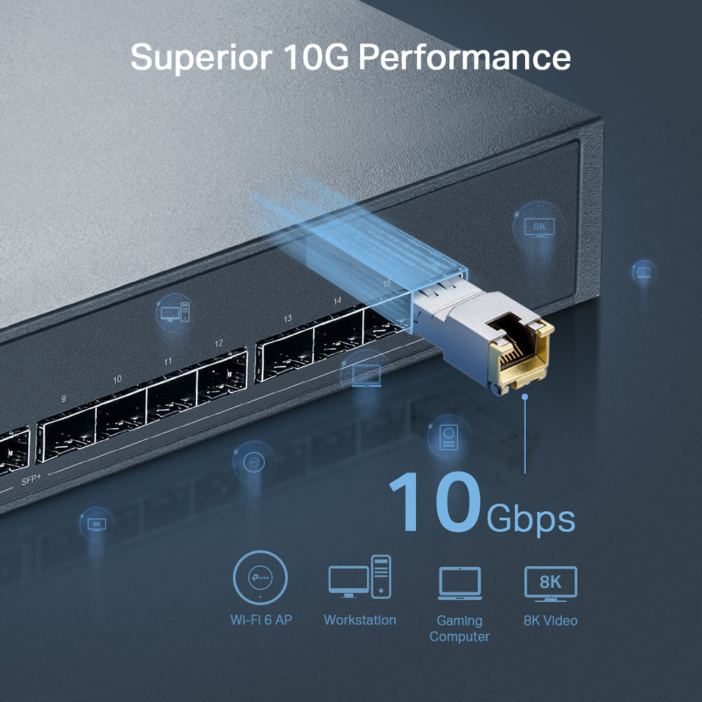 TP-LINK 10G BASE-T RJ45 SFP+ MODULE - image 5