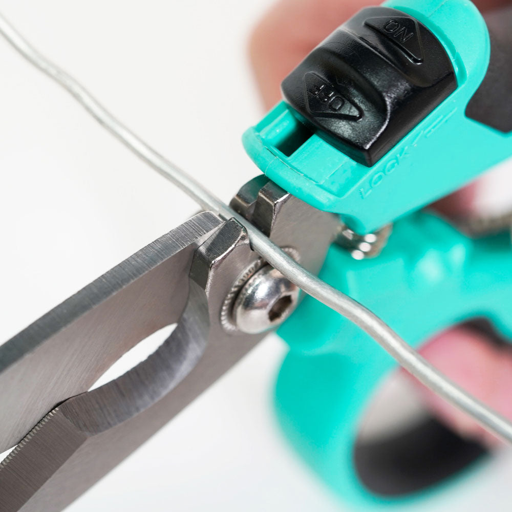 PROSKIT SR-335 8" STAINLESS STEEL MULTI-PURPOSE ANGLED ELECTRICIAN SHEARS - image 4
