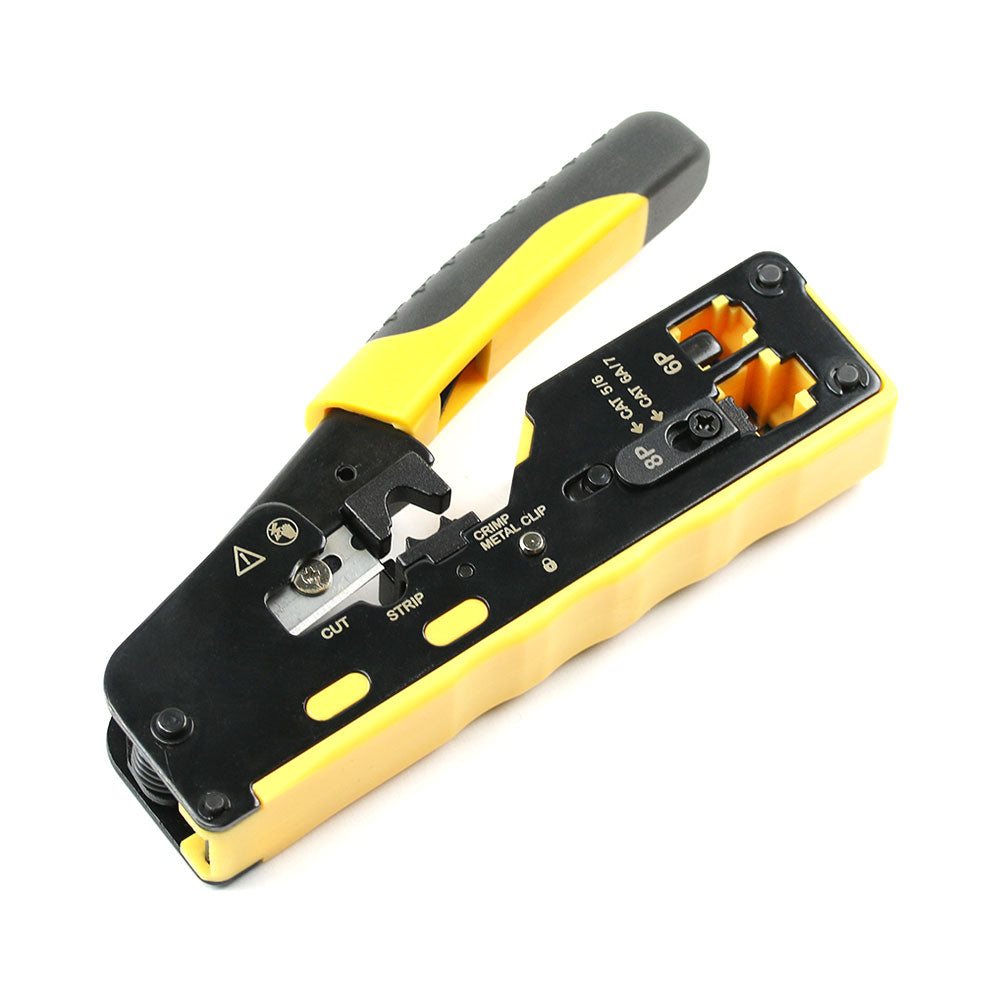 SPROTEK 3 IN 1,CRIMPING TOOL CAT5,6,7 PASS THROUGH - image 2