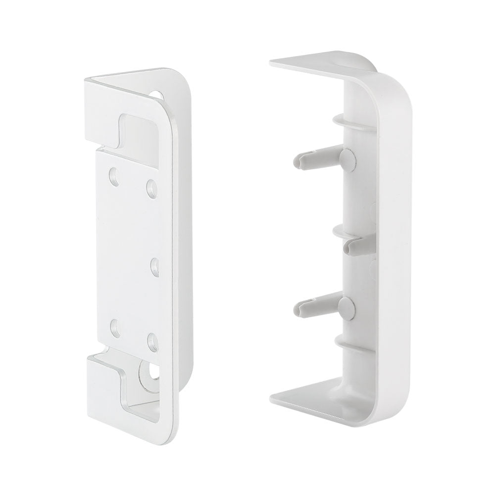 SLATWALL WALL MOUNTING PLATE, WHITE UP TO 50KG - image 2