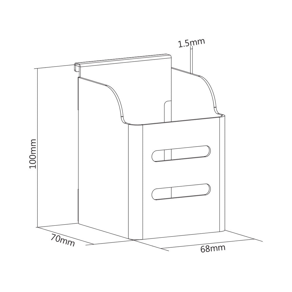 SLATWALL PENCIL CUP WHITE UP TO 1KG - image 4