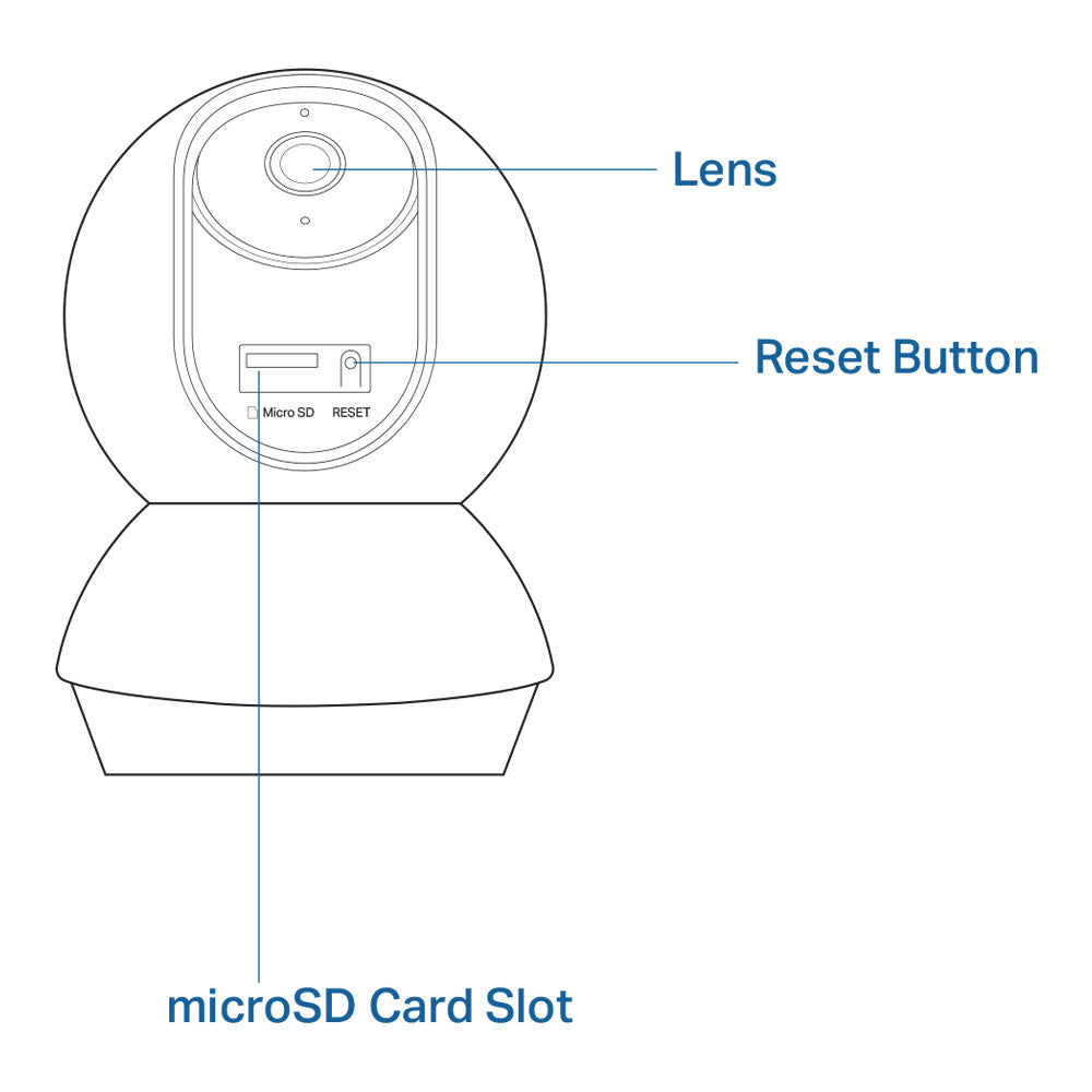 TP-LINK PAN/TILT HOME SECURITY WIFI 1080P - image 3
