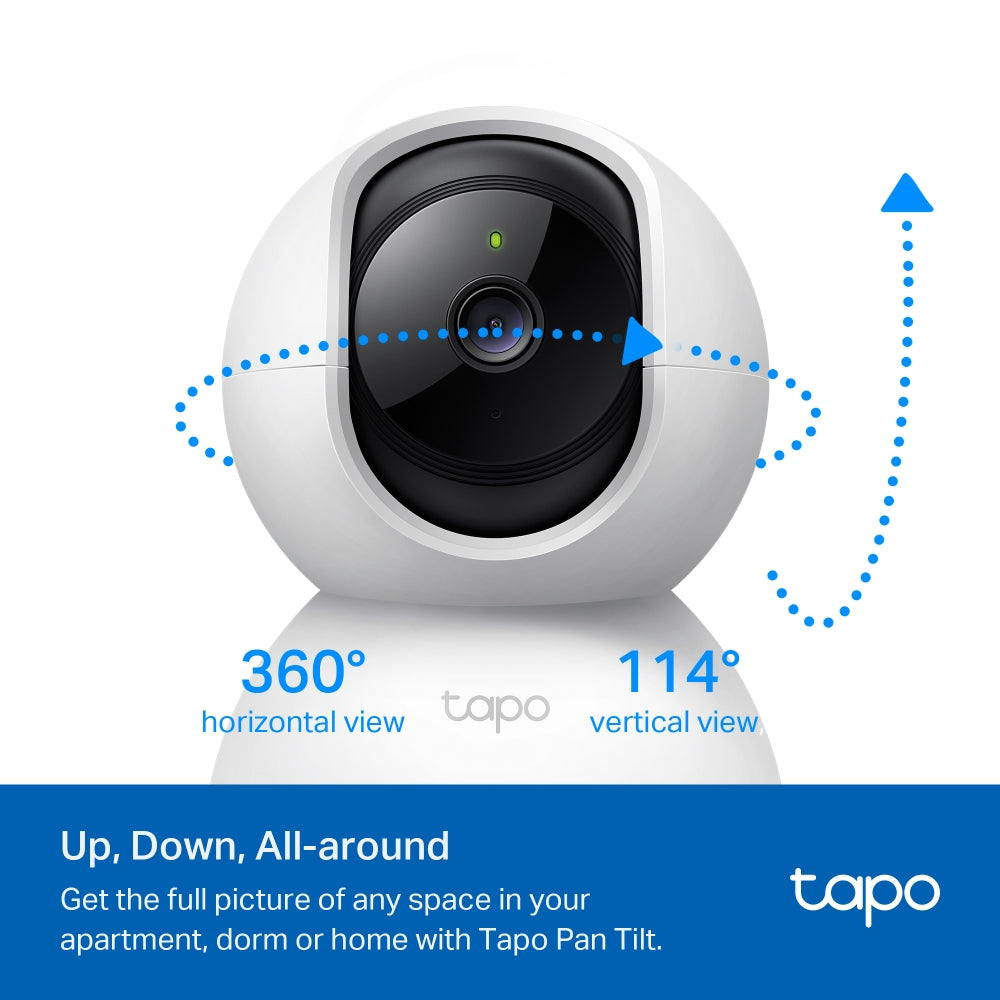 TP-LINK PAN/TILT HOME SECURITY WI-FI 2K 3MP 2PCK - image 3