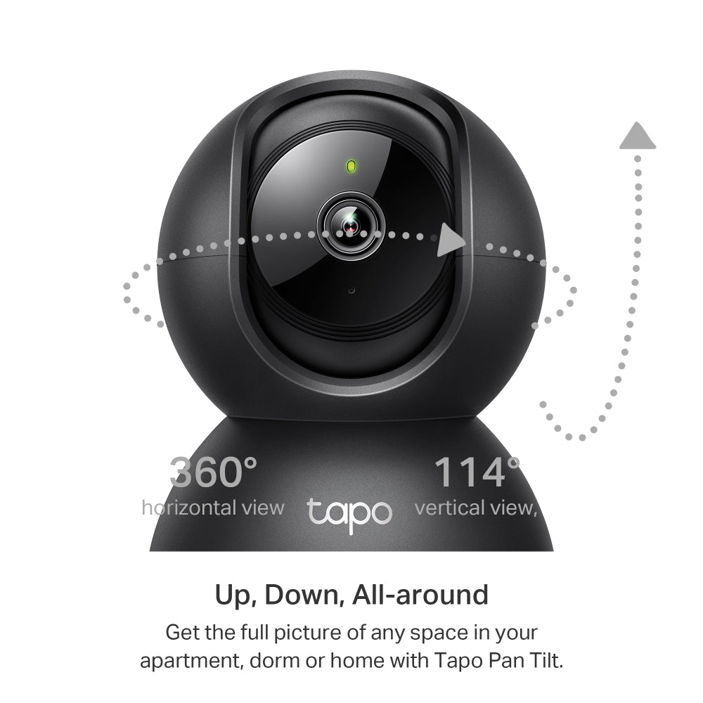 TP-LINK TAPO PAN/TILT HOME SECURITY WI-FI 2K 3MP