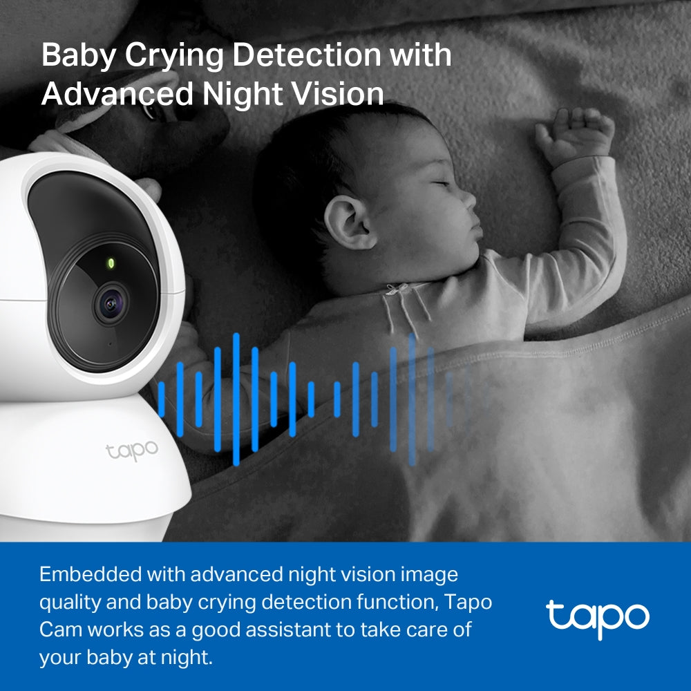 TP-LINK PAN/TILT HOME SECURITY WI-FI 2K 3MP 2PCK - image 4