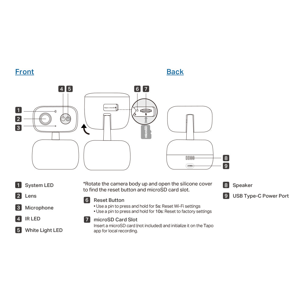 TP-LINK TAPO INDOOR/OUTDOOR WIFI CAMERA 2K - image 12