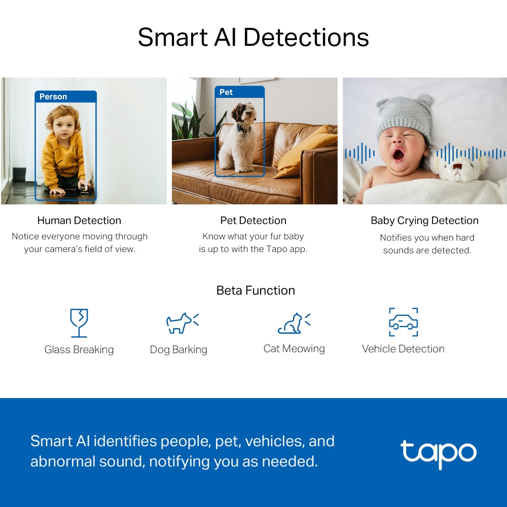 TP-LINK PAN/TILT HOME SECURITY WI-FI 2K 4MP - image 4