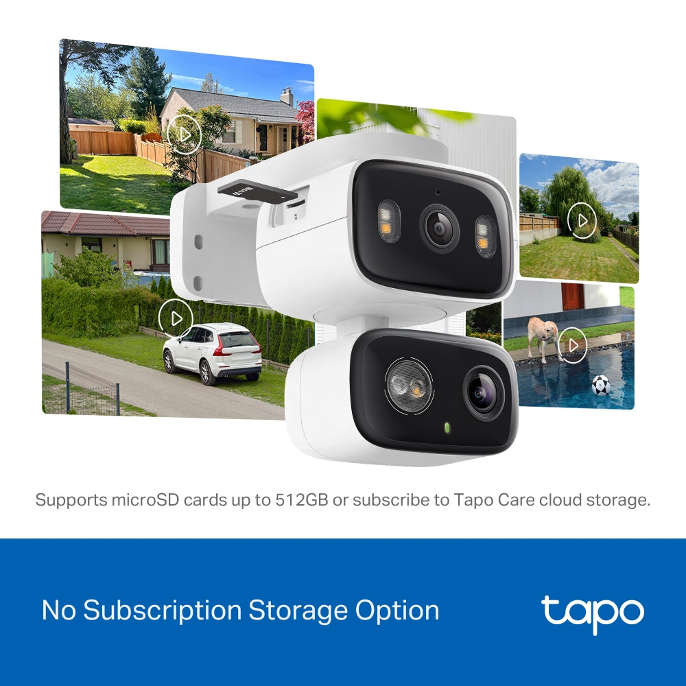 TP-LINK TAPO IN/OUT DUAL LENS PAN/TILT 2K 3MP - image 2