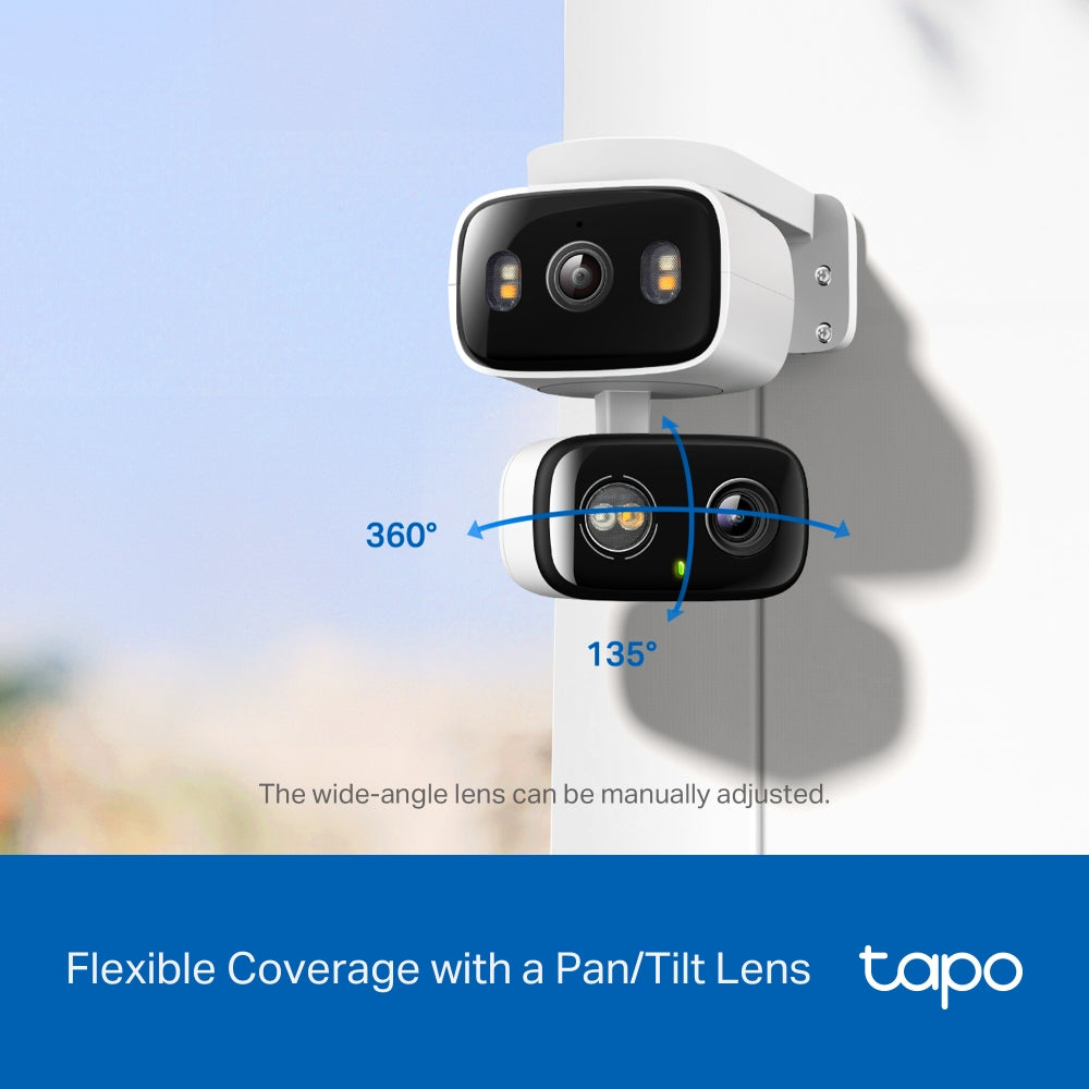 TP-LINK TAPO IN/OUT DUAL LENS PAN/TILT 2K 3MP - image 4