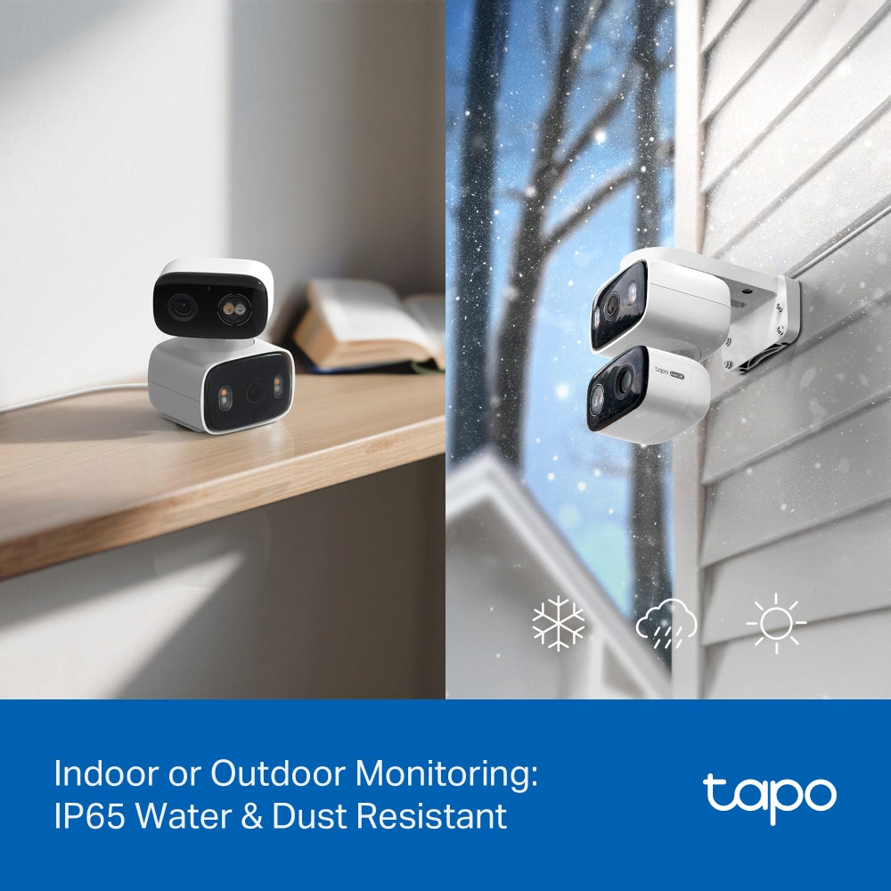 TP-LINK TAPO IN/OUT DUAL LENS PAN/TILT 2K 3MP - image 12