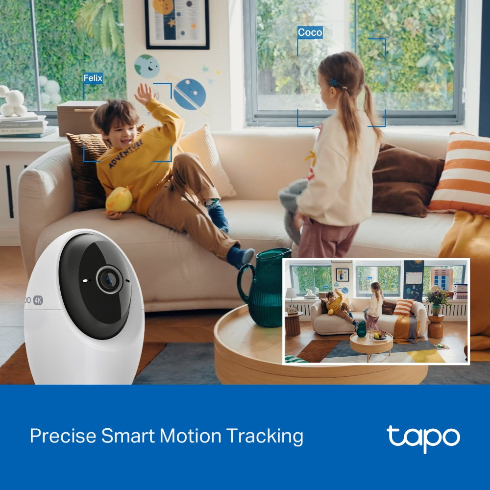 TP-LINK TAPO PAN/TILT WIFI 4K 8MP INDOOR + AUDIO