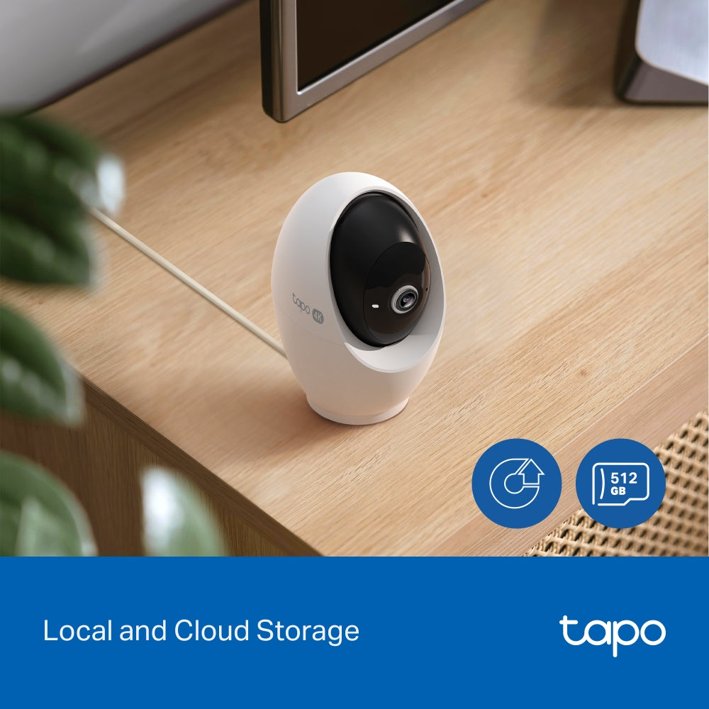 TP-LINK TAPO PAN/TILT WIFI 4K 8MP INDOOR + AUDIO - image 5