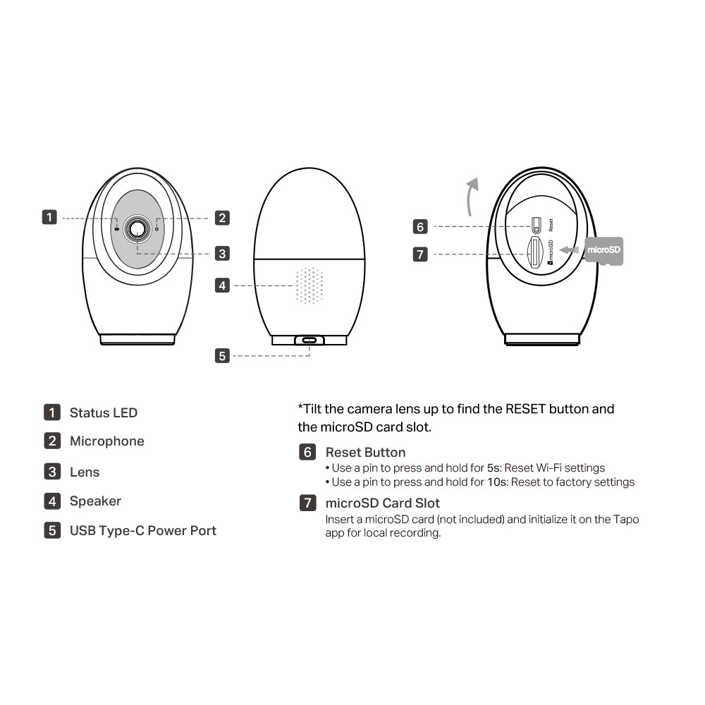 TP-LINK TAPO PAN/TILT WIFI 4K 8MP INDOOR + AUDIO - image 9