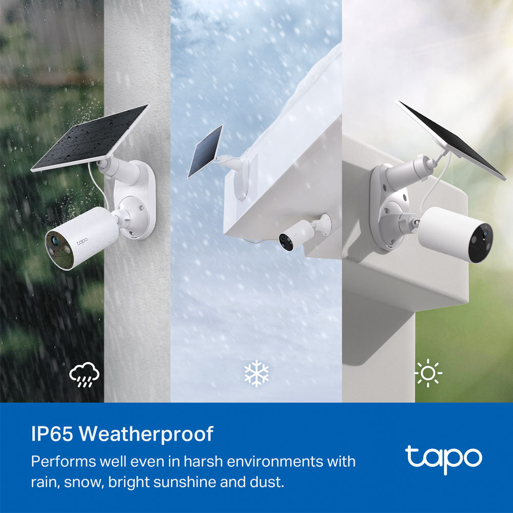 TP-LINK TAPO SOLAR CAMERA 2K 3MP 1PK