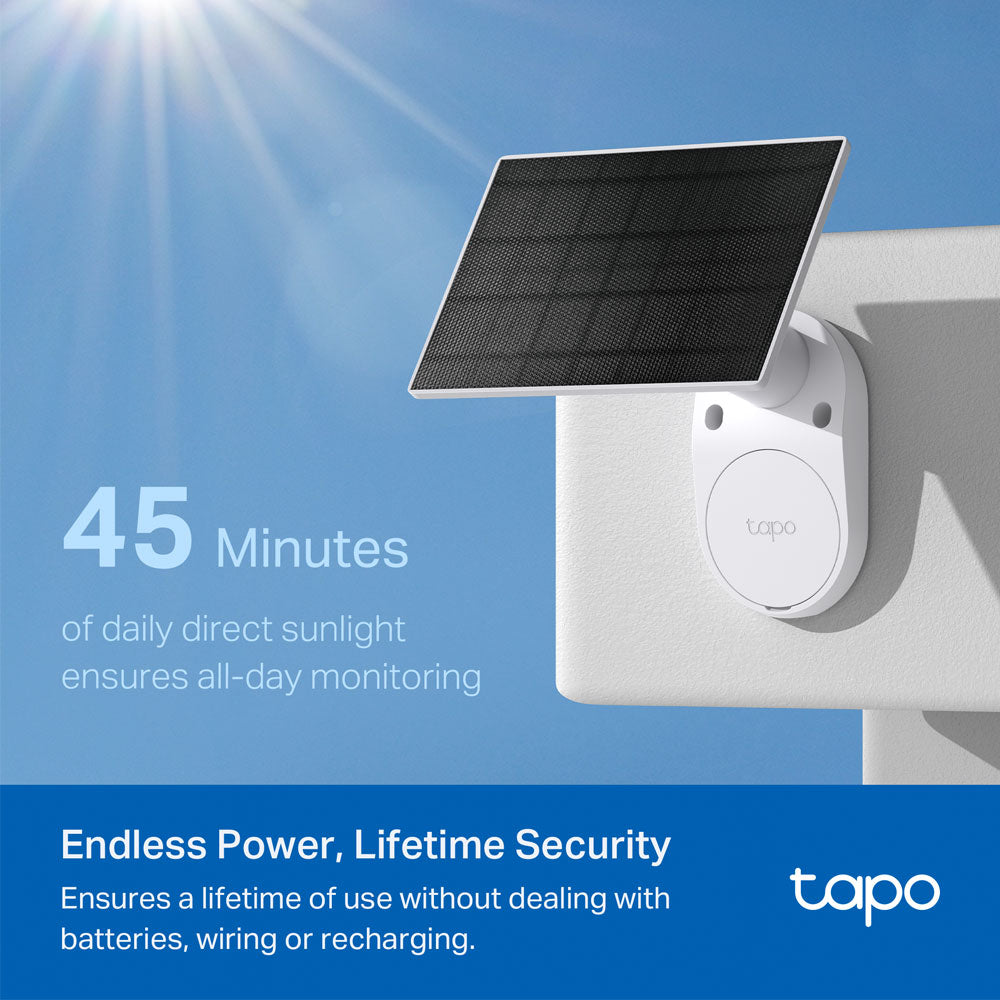 TP-LINK TAPO SOLAR CAMERA 2K 3MP 1PK - image 9