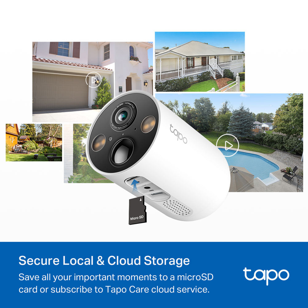 TP-LINK TAPO SOLAR CAMERA 2K 4MP 1PK - image 6