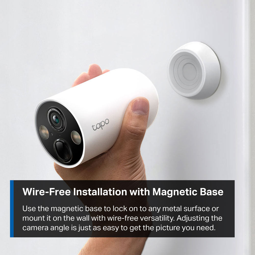 TP-LINK TAPO SMART WIRE-FREE CAMERA 2K 4MP 1PK - image 7