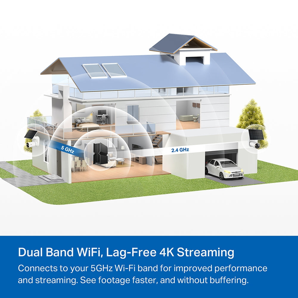 TP-LINK TAPO 4K 8MP CAMERA & SOLAR PANEL - image 7