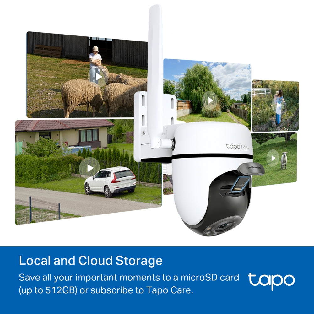 TP-LINK TAPO OUDOOR PAN TILT 4G/LTE CAMERA 1080P - image 4