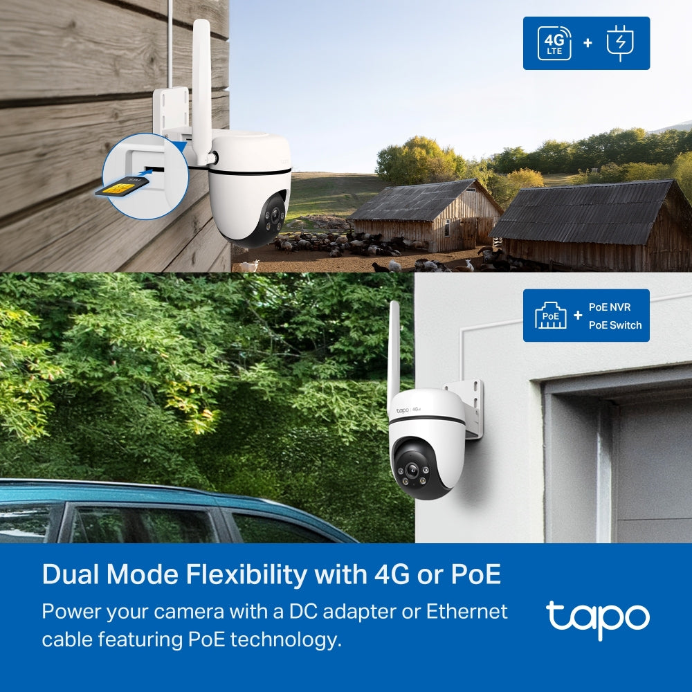TP-LINK TAPO OUDOOR PAN TILT 4G/LTE CAMERA 1080P - image 5