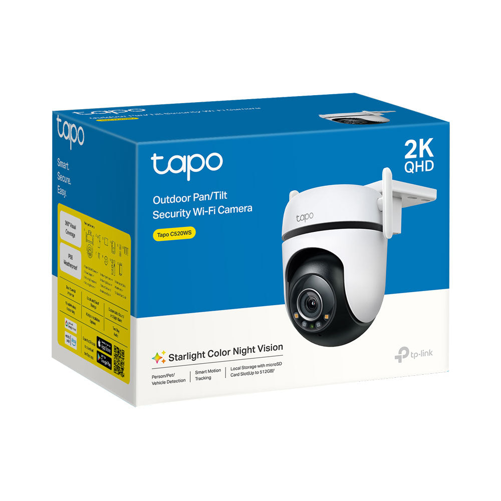 TP-LINK OUTDOOR PAN/TILT SECURITY WIFI 2K 4MP - image 3