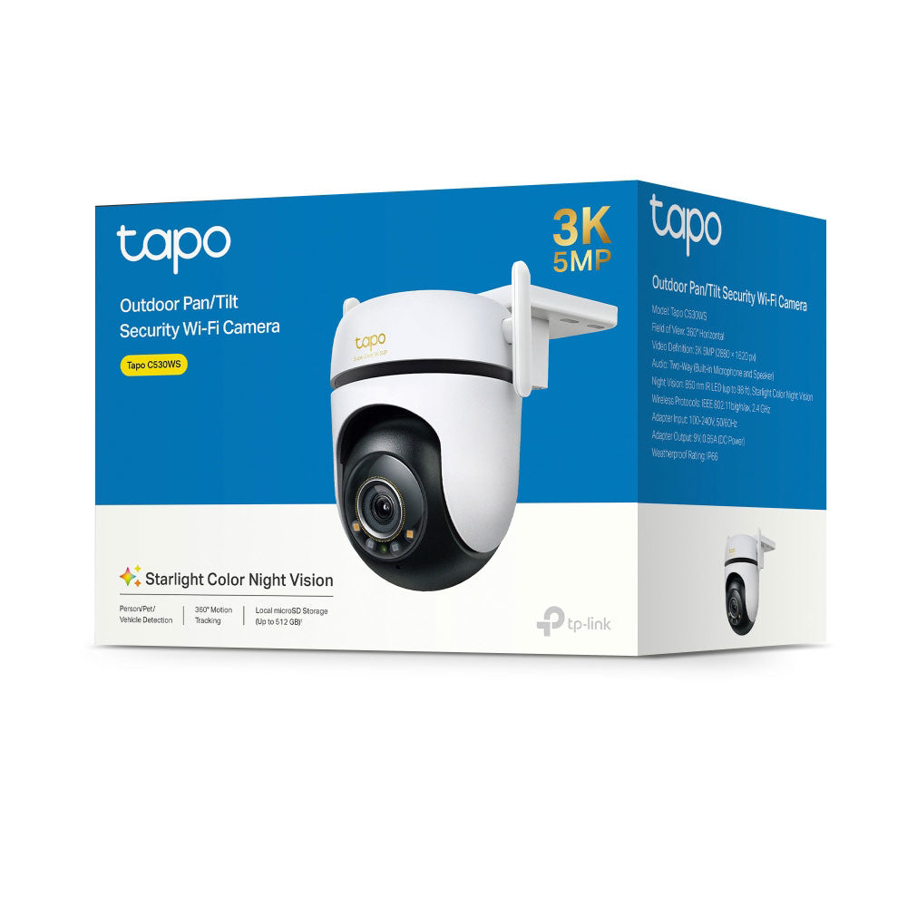 TP-LINK OUTDOOR PAN/TILT SECURITY WIFI 2K 4MP - image 4