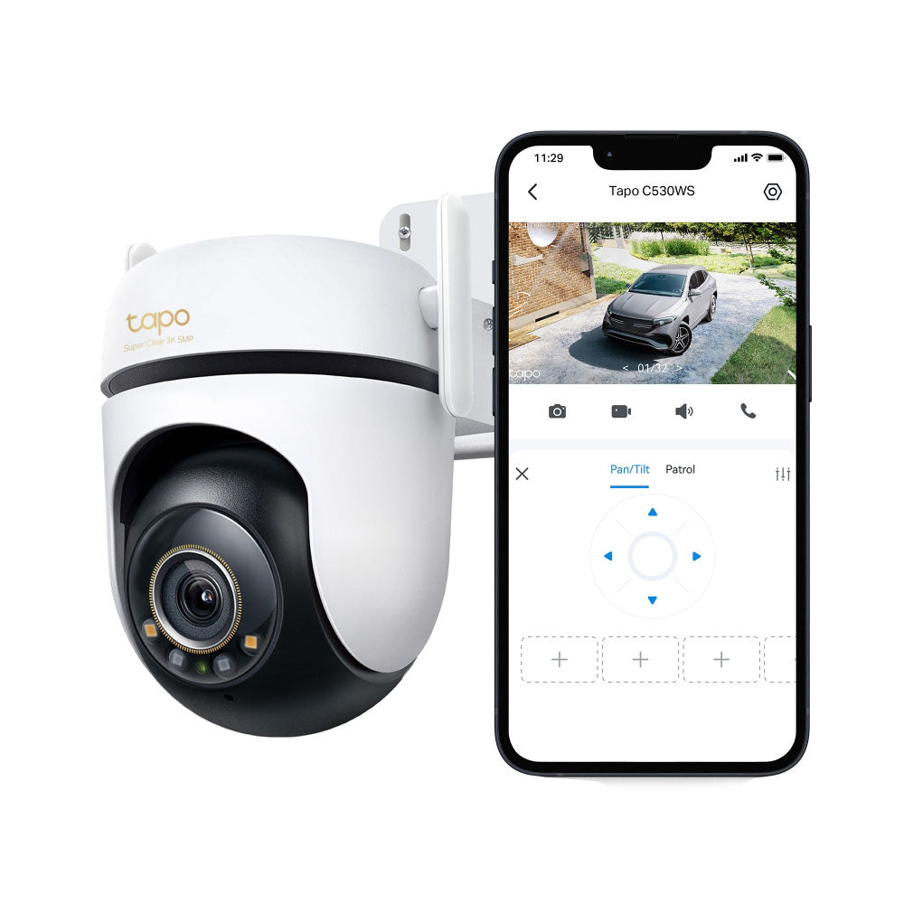 TP-LINK OUTDOOR PAN/TILT SECURITY WIFI 2K 4MP - image 6