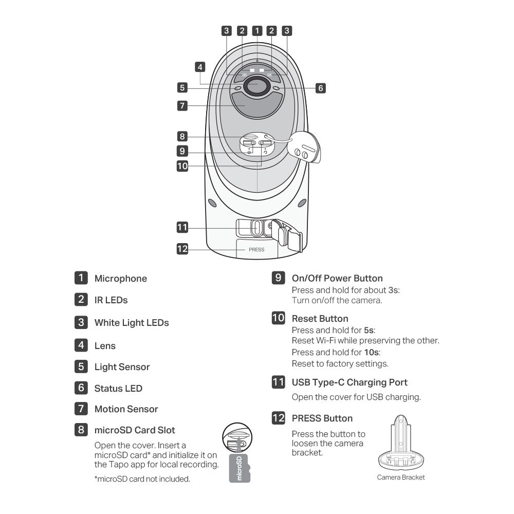 TP-LINK TAPO PAN/TILT SECURITY CAMERA 4K 8MP - image 7