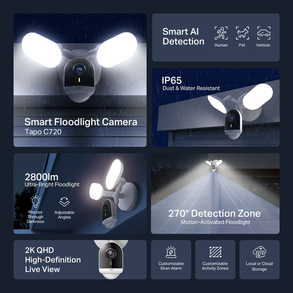 TP-LINK TAPO SMART FLOODLIGHT CAMERA - image 6
