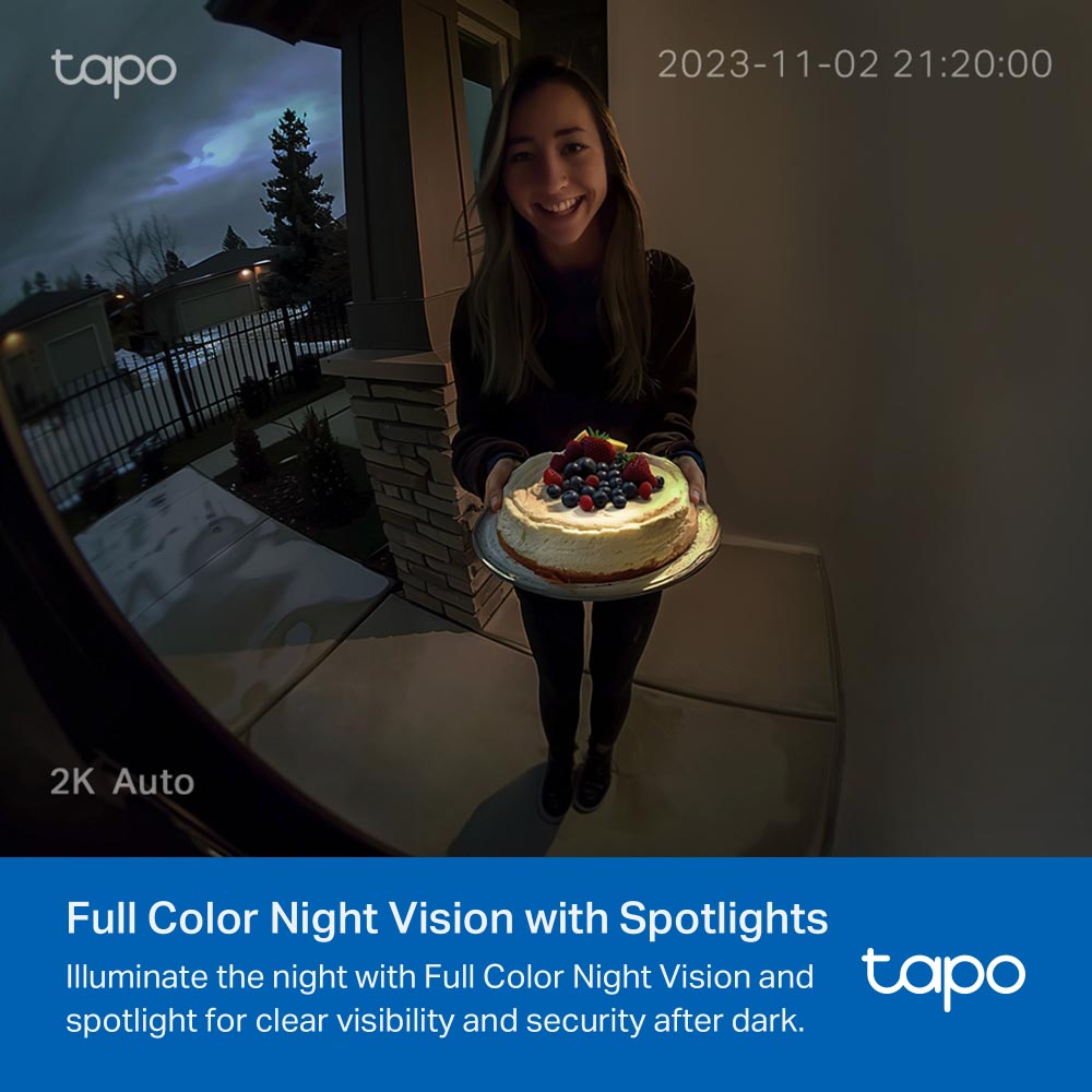 TP-LINK TAPO VIDEO DOORBELL D210 3MP - image 2