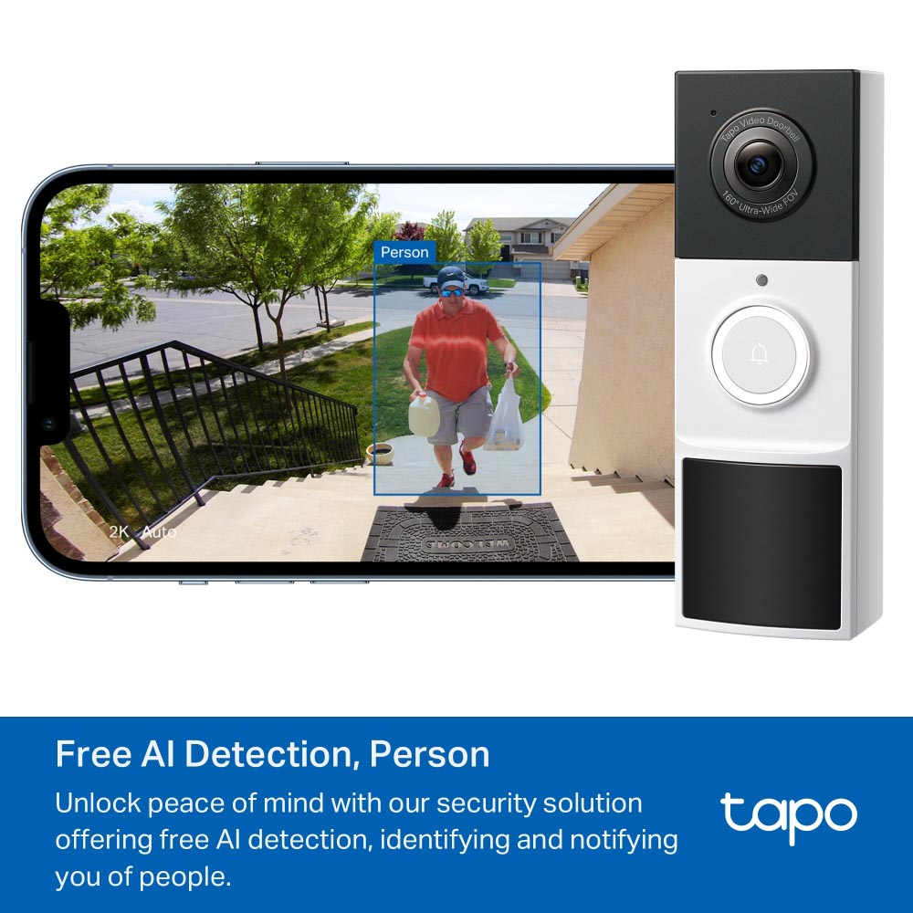TP-LINK TAPO VIDEO DOORBELL D210 3MP - image 3