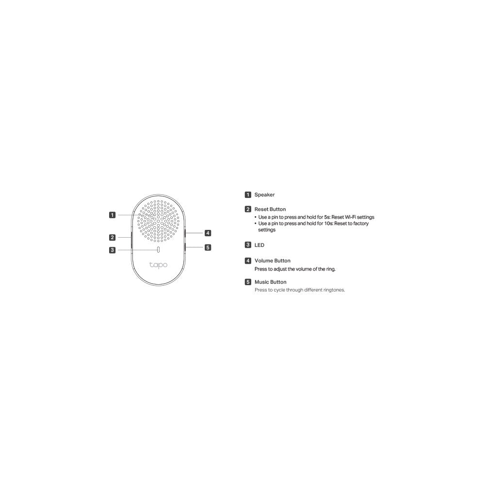 TP-LINK TAPO VIDEO DOORBELL CAMERA 2K 5MP - image 2