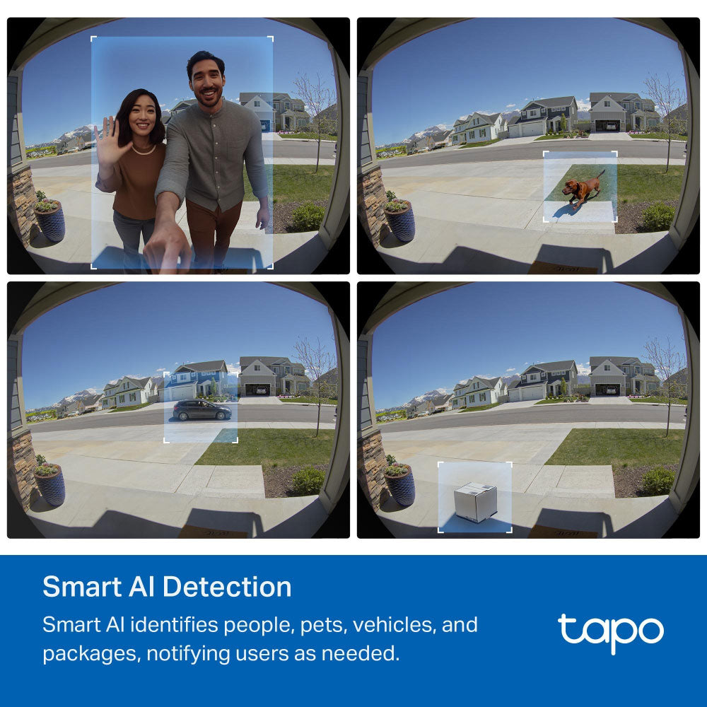 TP-LINK TAPO VIDEO DOORBELL CAMERA 2K 5MP - image 5