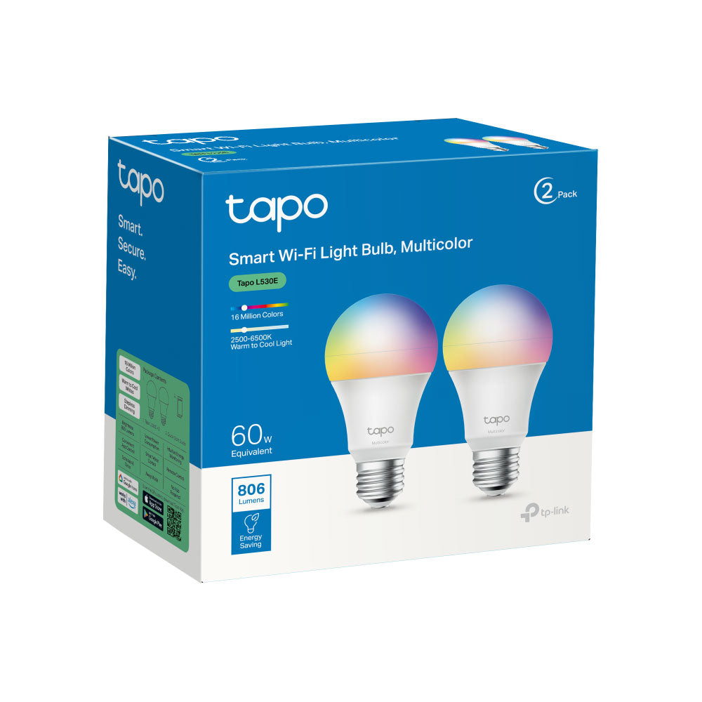 TP-LINK TAPO SMART WIFI LIGHT BULB - MULTICOLOUR - image 3