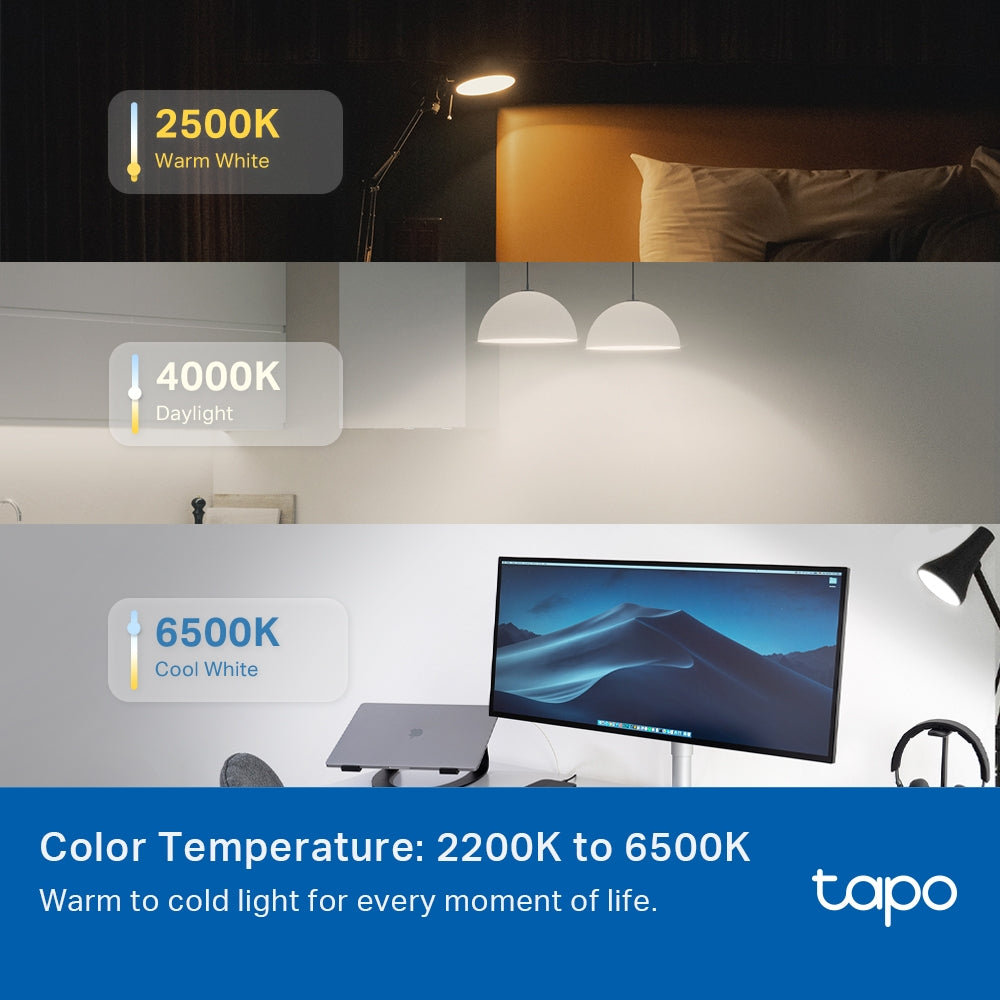 TP-LINK TAPO WIFI MULTICOLOUR GLOBE 1055LUM - image 7