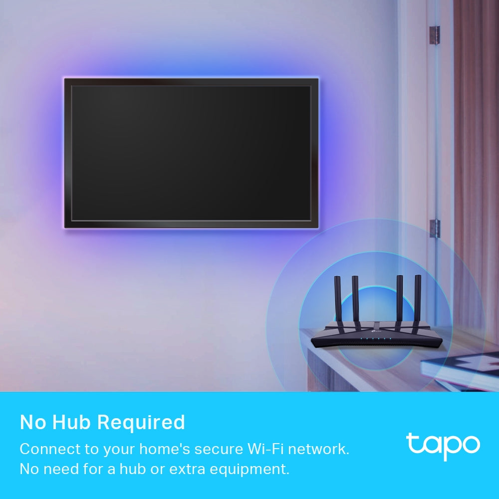 TP-LINK TAPO WIFI MULTICOLOUR LED 10M 2000LUM