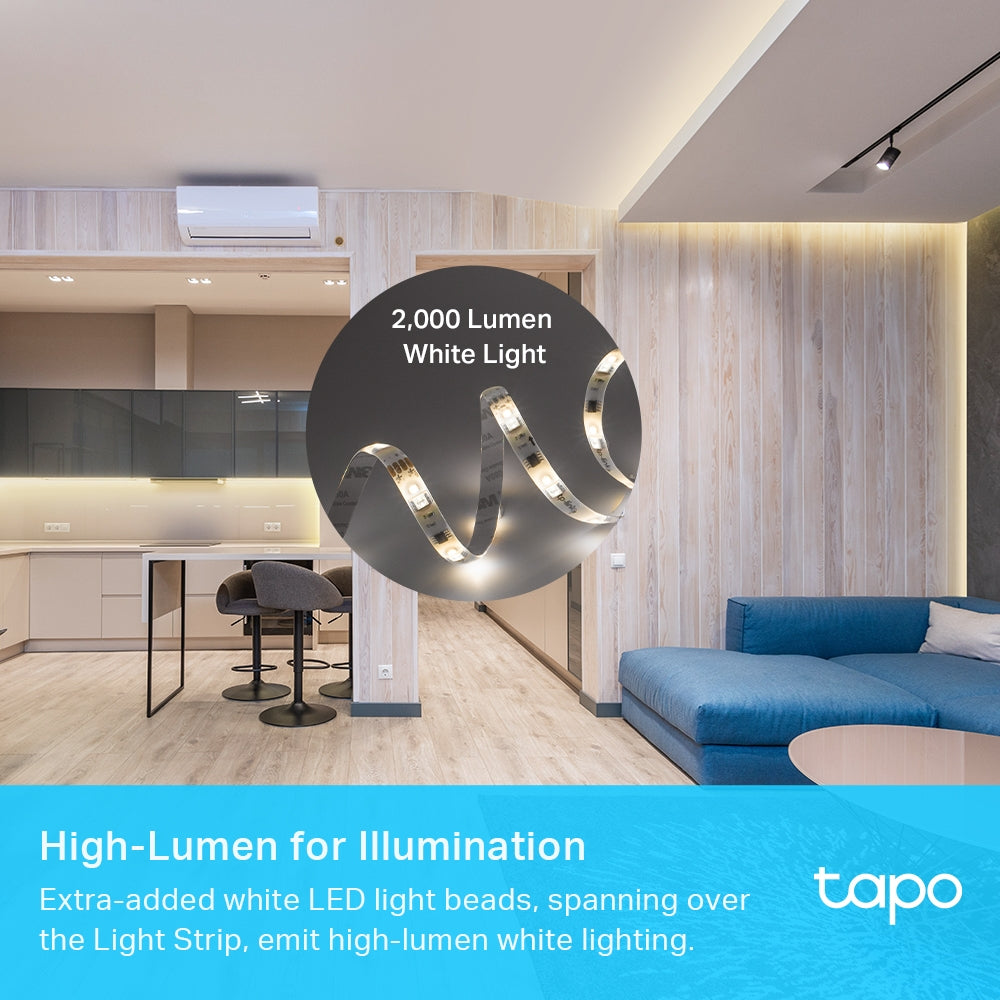 TP-LINK TAPO WIFI MULTICOLOUR LED 10M 2000LUM - image 8