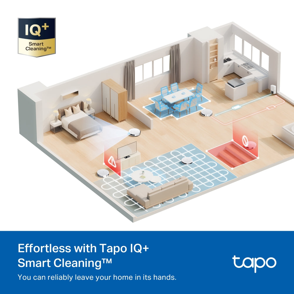 TP-LINK TAPO VAC&MOP + DOCK WHITE 5300PA 2600MAH