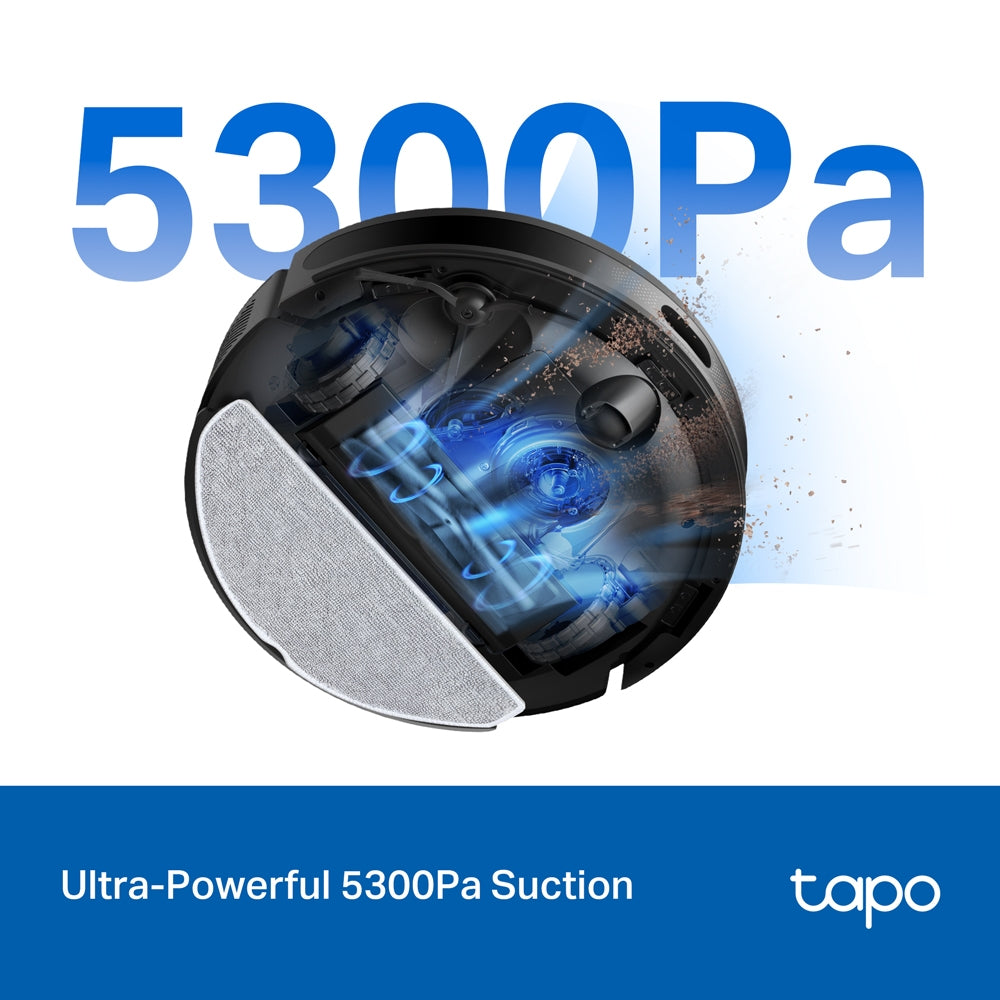 TP-LINK TAPO VAC&MOP + DOCK BLACK 5300PA 2600MAH - image 7