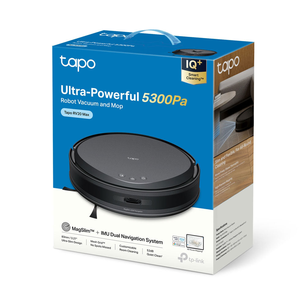 TP-LINK TAPO VAC&MOP WHITE 5300PA 2600MAH - image 5