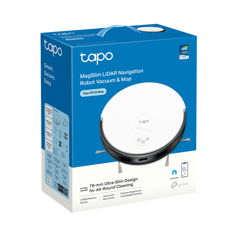 TP-LINK TAPO ROBOT VACUUM CLEANER+ MOP - image 4