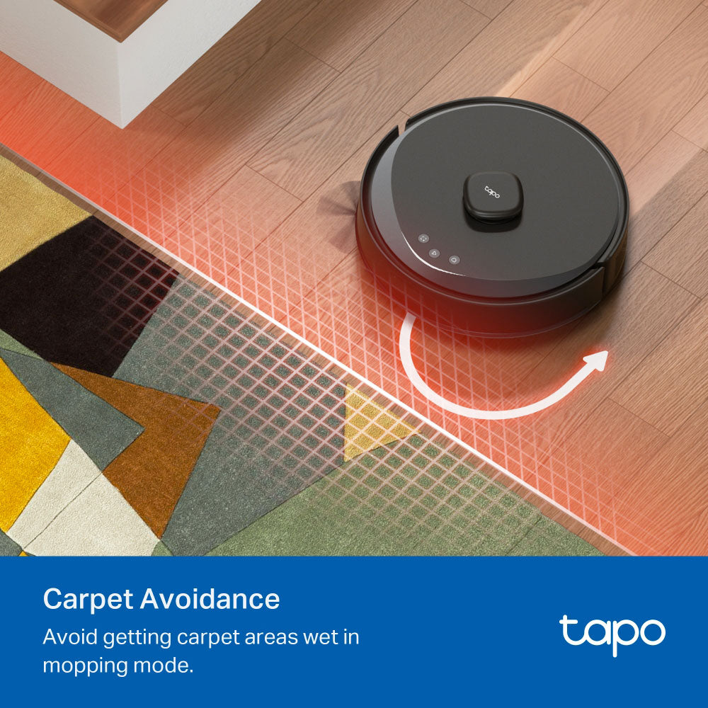 TP-LINK TAPO VAC&MOP + DOCK BLACK 5300PA 2600MAH