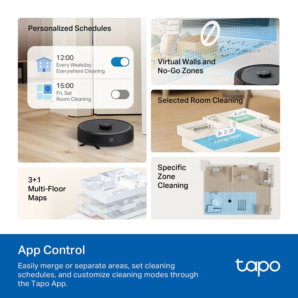 TP-LINK TAPO VAC&MOP WHITE 5300PA 2600MAH - image 6
