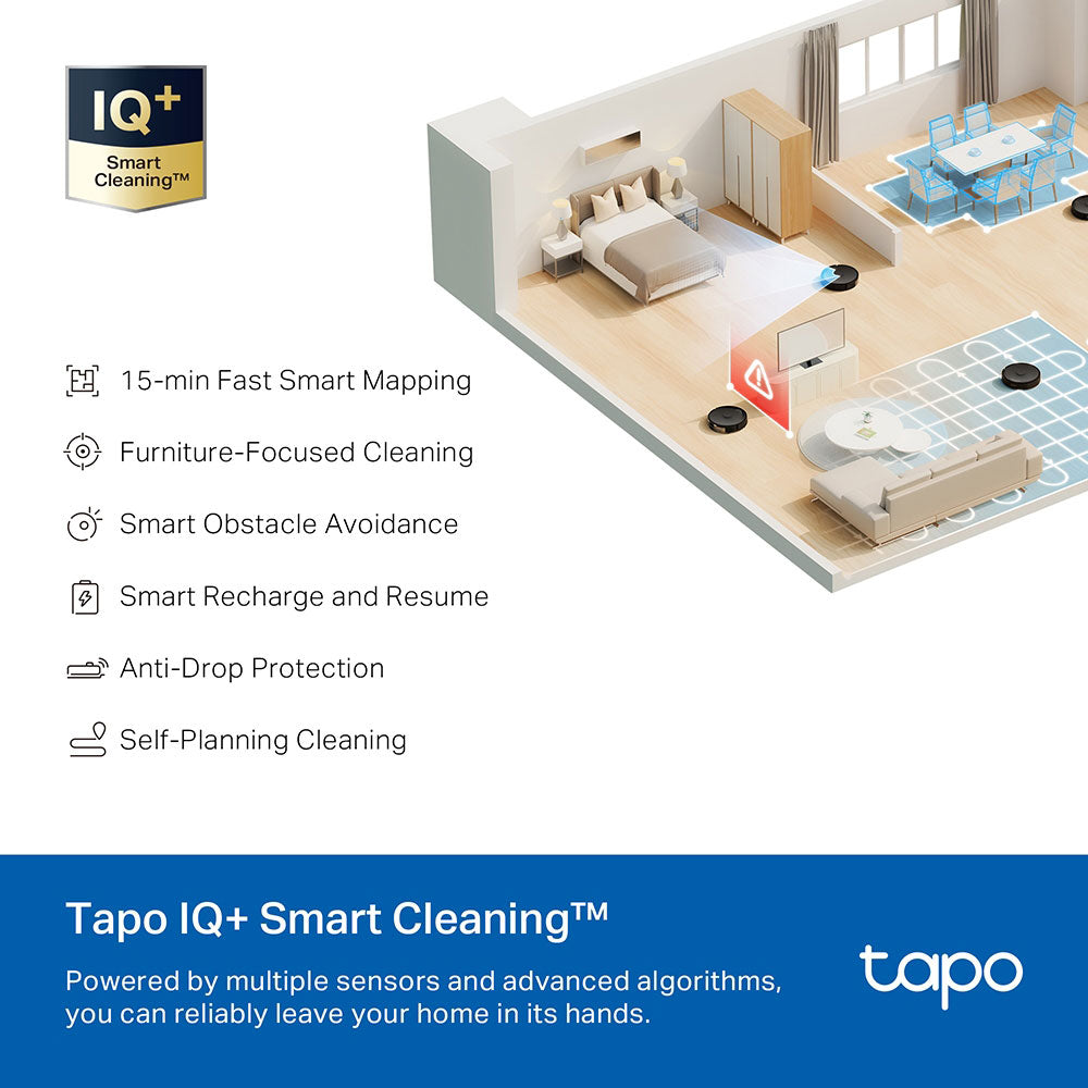 TP-LINK TAPO VAC&MOP WHITE 5300PA 2600MAH - image 10