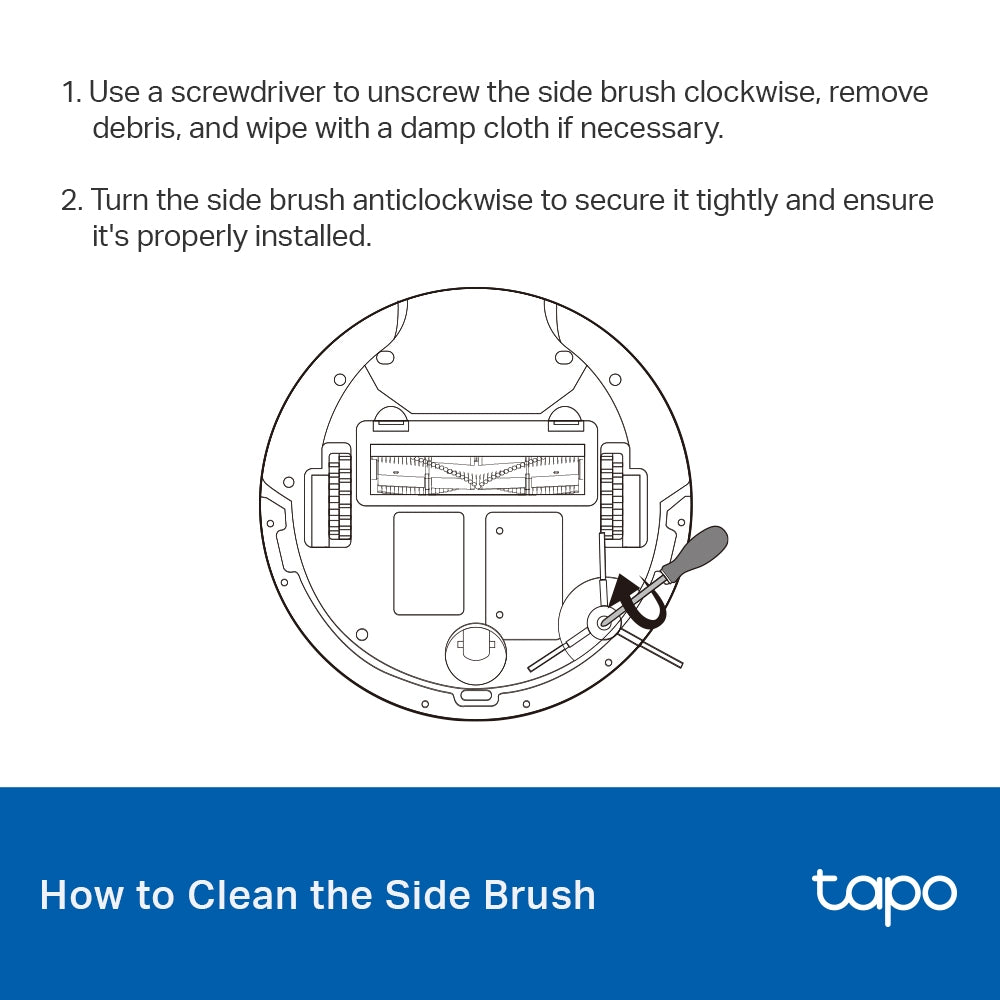 TP-LINK TAPO ROBOT VACUUM PART-REPLACEMENT KIT